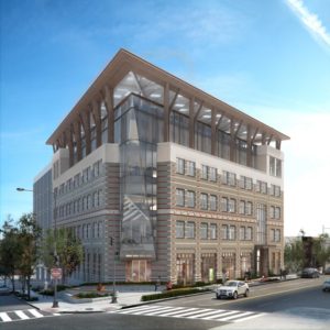 Updated rendering of AGU headquarters building