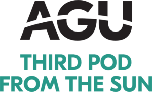 AGU Third Pod from the Sun RGB logo