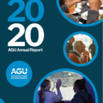 AGU 2020 Annual Report Cover